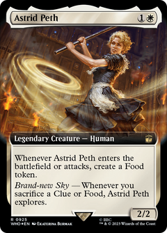 Astrid Peth (Extended Art) (Surge Foil) (925) [Doctor Who] foil - Deck Out Gaming