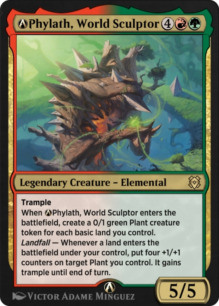 A-Phylath, World Sculptor (A-234) [Zendikar Rising] - Deck Out Gaming