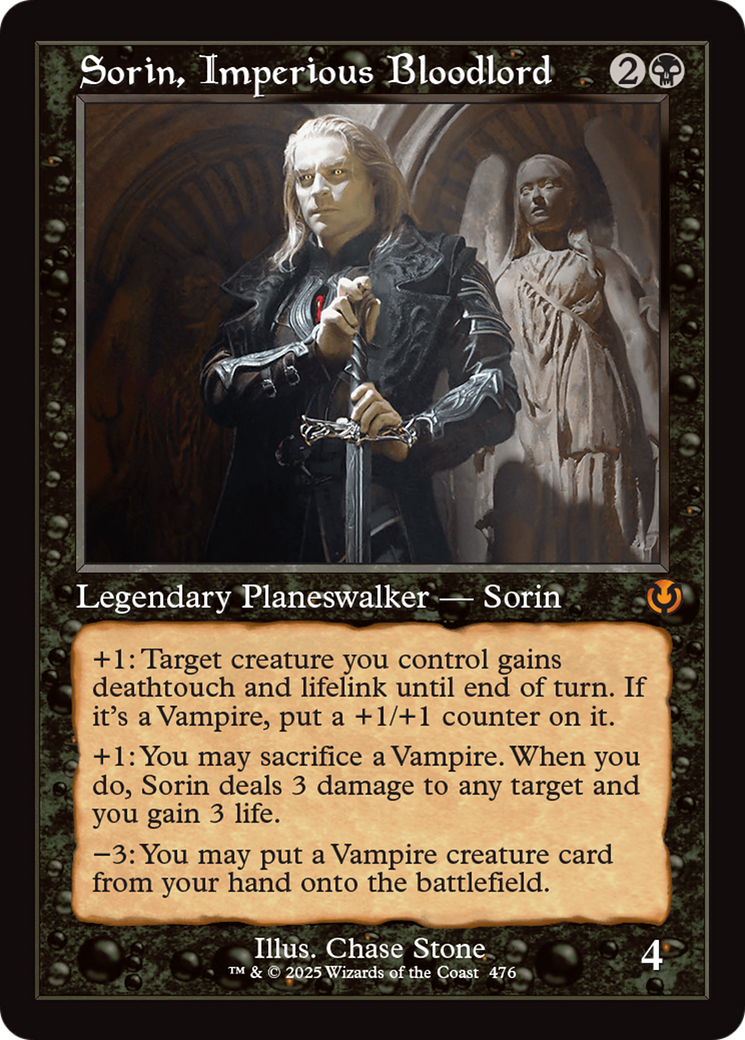 Sorin, Imperious Bloodlord (Retro Frame) (476) [Innistrad Remastered] - Deck Out Gaming