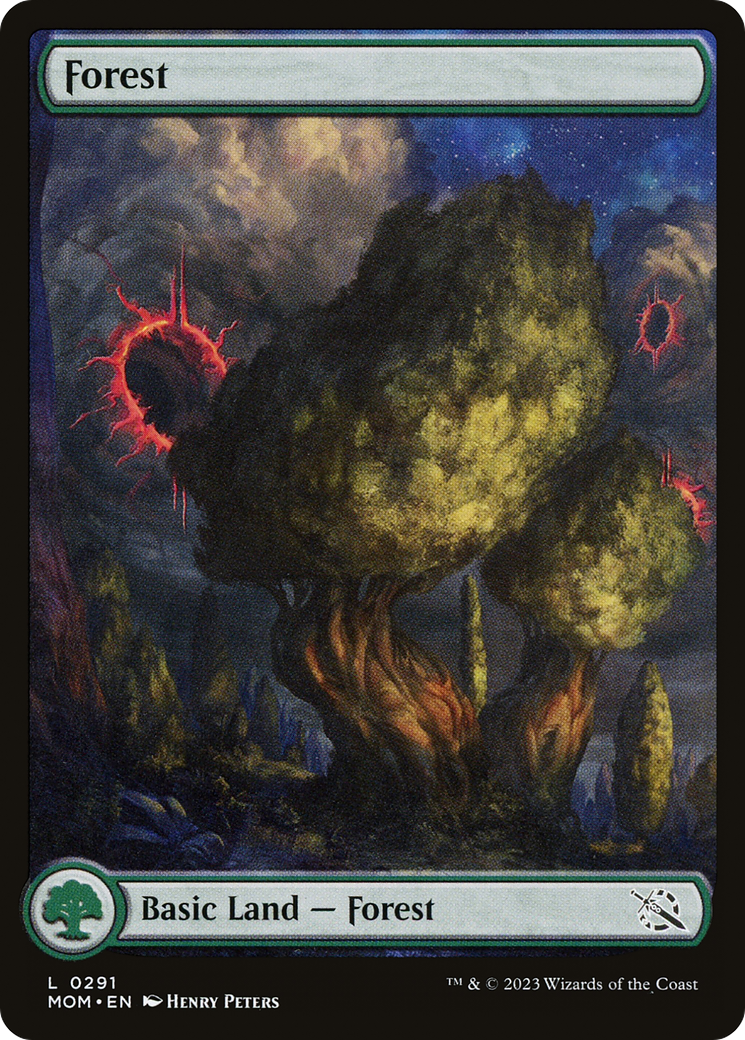 Forest (0291) (291) [March of the Machine] foil - Deck Out Gaming