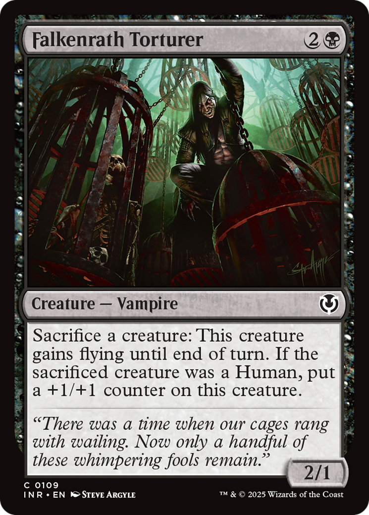 Falkenrath Torturer (109) [Innistrad Remastered] foil - Deck Out Gaming