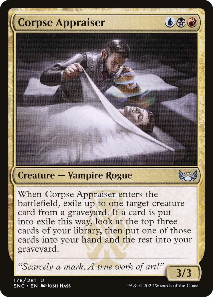 Corpse Appraiser (178) [Streets of New Capenna] foil - Deck Out Gaming
