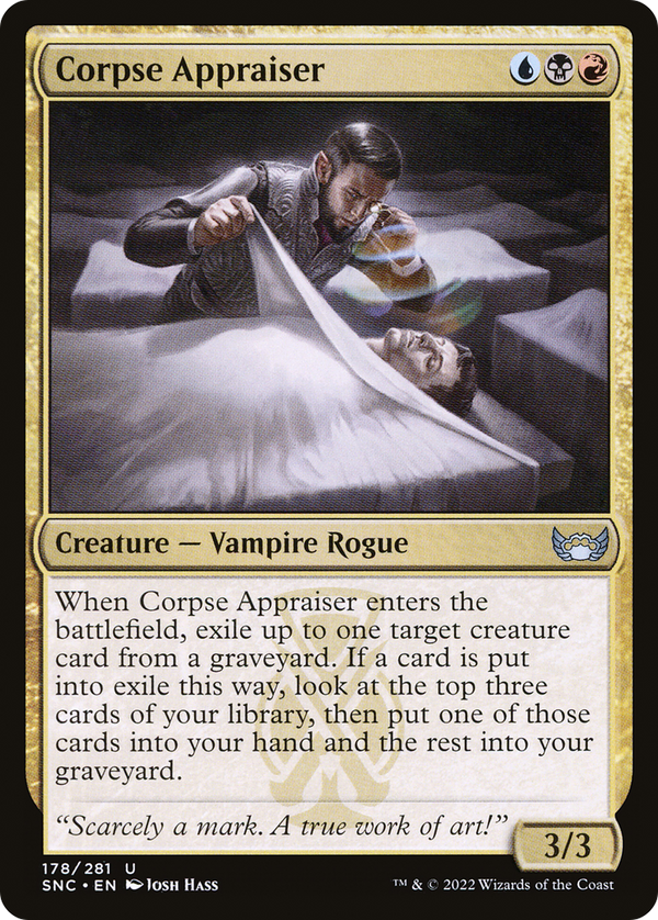 Corpse Appraiser (178) [Streets of New Capenna] foil - Deck Out Gaming