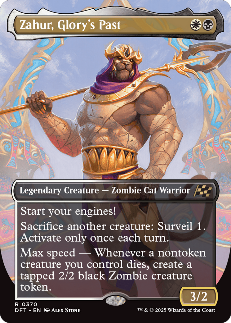 Zahur, Glory's Past (Borderless) (370) [Aetherdrift] - Deck Out Gaming