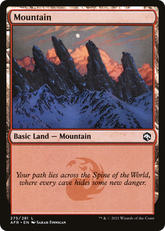 Mountain (275) (275) [Adventures in the Forgotten Realms] foil - Deck Out Gaming