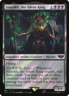 Szarekh, the Silent King (Surge Foil) (1) [Warhammer 40,000 Commander] foil - Deck Out Gaming