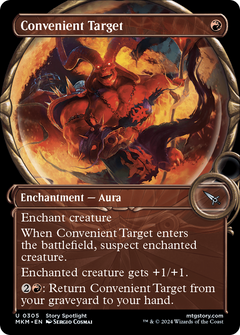 Convenient Target (Showcase) (305) [Murders at Karlov Manor] foil - Deck Out Gaming