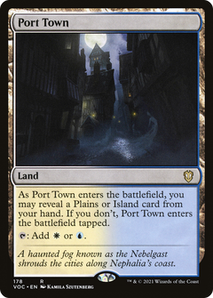 Port Town (178) [Commander: Innistrad: Crimson Vow] - Deck Out Gaming