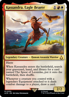 Kassandra, Eagle Bearer (59) [Assassin's Creed] foil - Deck Out Gaming