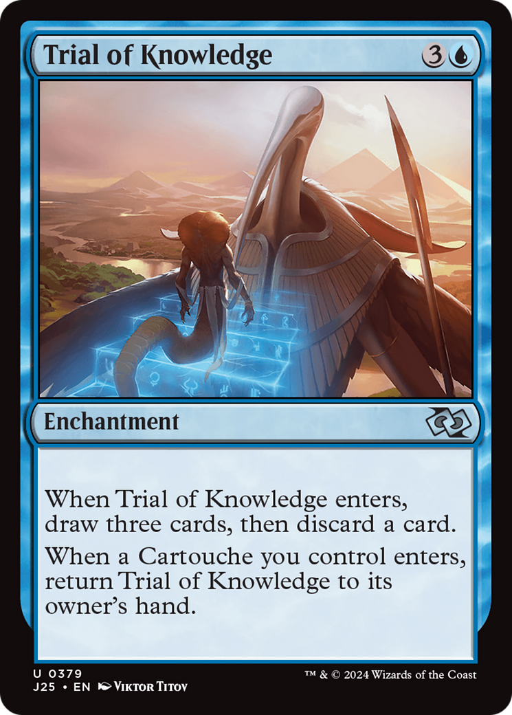 Trial of Knowledge (379) [Foundations Jumpstart] - Deck Out Gaming
