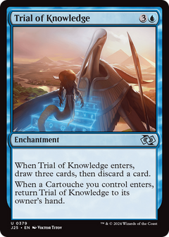 Trial of Knowledge (379) [Foundations Jumpstart] - Deck Out Gaming