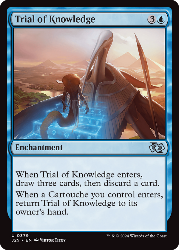 Trial of Knowledge (379) [Foundations Jumpstart] - Deck Out Gaming