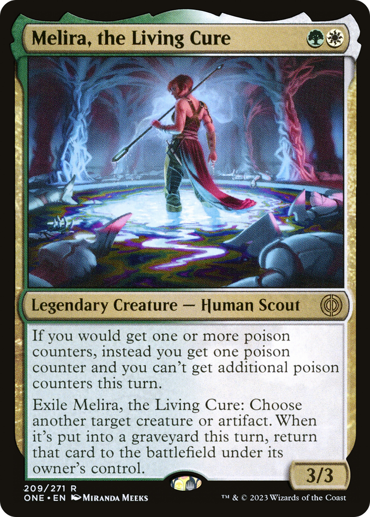 Melira, the Living Cure (209) [Phyrexia: All Will Be One] foil - Deck Out Gaming
