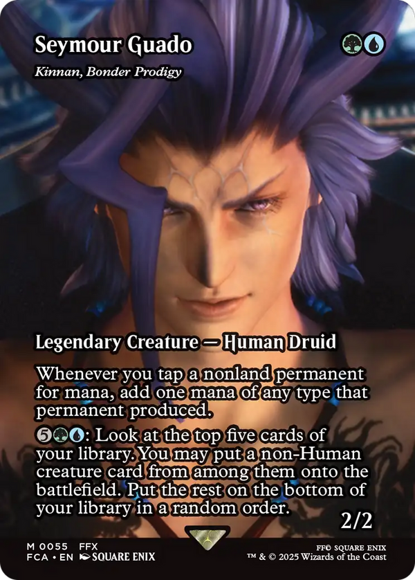 Seymour Guado - Kinnan, Bonder Prodigy (Showcase) (55) [FINAL FANTASY: Through the Ages] foil - Deck Out Gaming