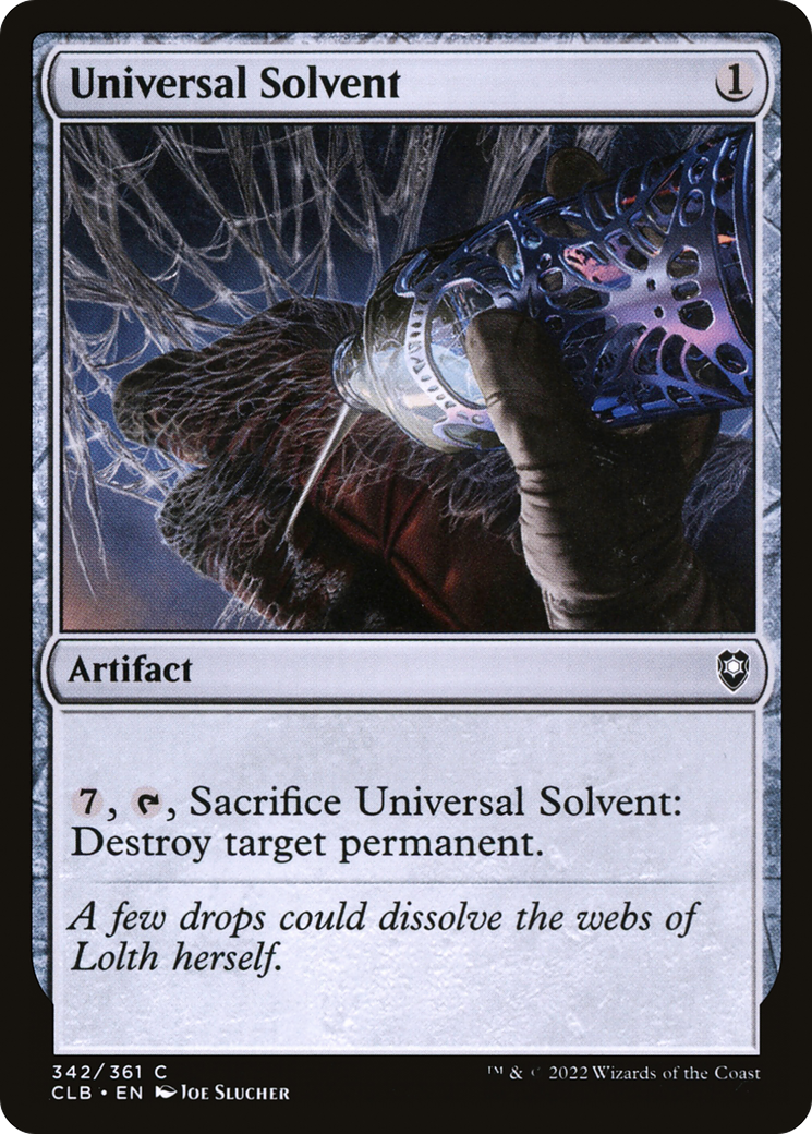 Universal Solvent (342) [Commander Legends: Battle for Baldur's Gate] foil - Deck Out Gaming