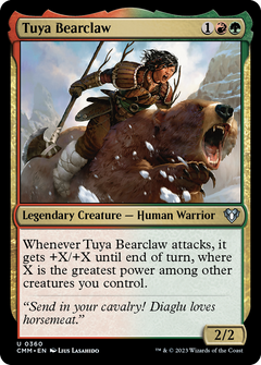 Tuya Bearclaw (360) [Commander Masters] foil - Deck Out Gaming