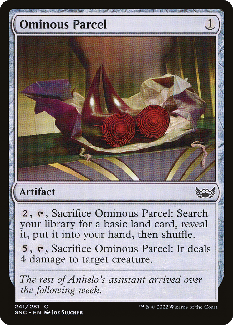 Ominous Parcel (241) [Streets of New Capenna] foil - Deck Out Gaming