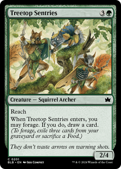 Treetop Sentries (201) [Bloomburrow] - Deck Out Gaming