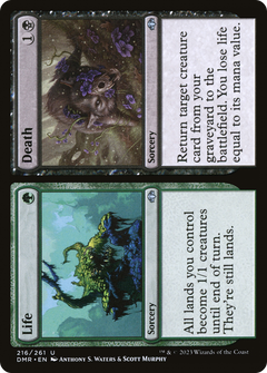 Life // Death (216) [Dominaria Remastered] - Deck Out Gaming