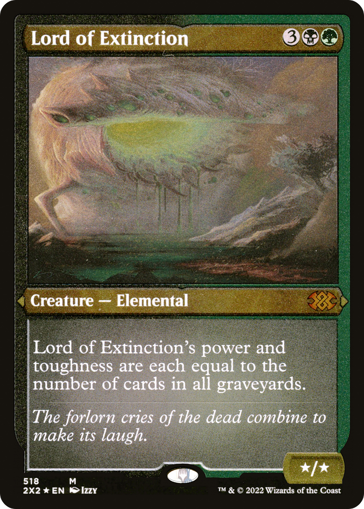 Lord of Extinction (Foil Etched) (518) [Double Masters 2022] foil - Deck Out Gaming