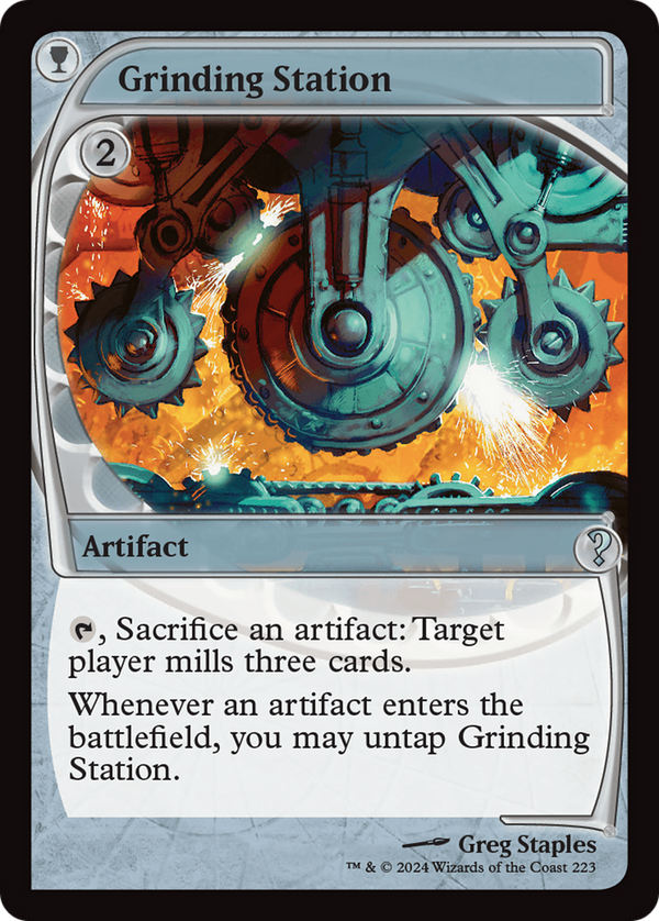 Grinding Station (Future Sight) (223) [Mystery Booster 2] - Deck Out Gaming
