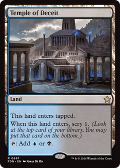 Temple of Deceit (697) [Foundations] - Deck Out Gaming