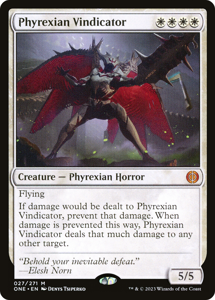 Phyrexian Vindicator (27) [Phyrexia: All Will Be One] - Deck Out Gaming