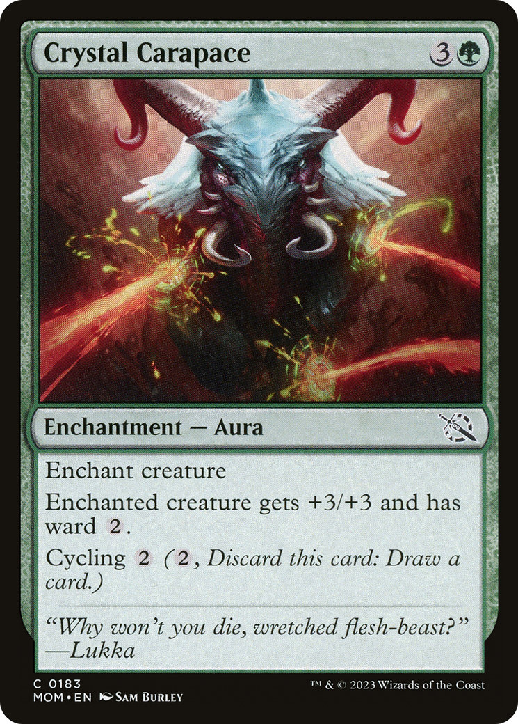Crystal Carapace (183) [March of the Machine] - Deck Out Gaming