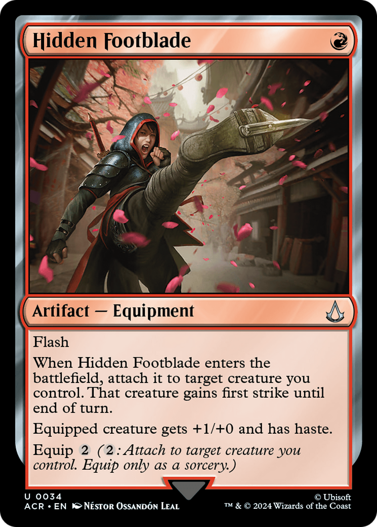 Hidden Footblade (34) [Assassin's Creed] foil - Deck Out Gaming