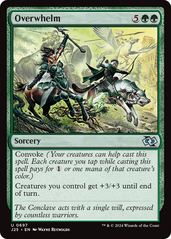 Overwhelm (697) [Foundations Jumpstart] - Deck Out Gaming