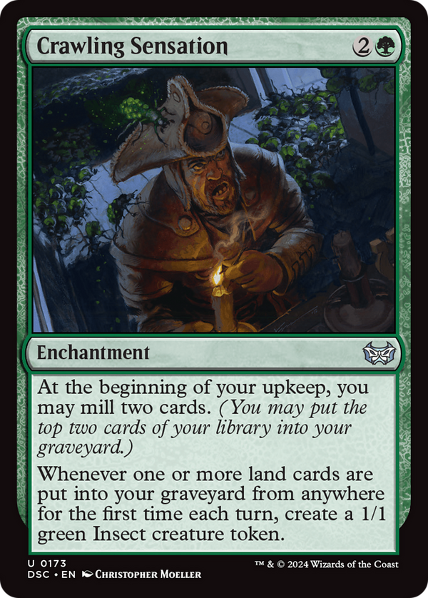 Crawling Sensation (173) [Duskmourn: House of Horror Commander] - Deck Out Gaming