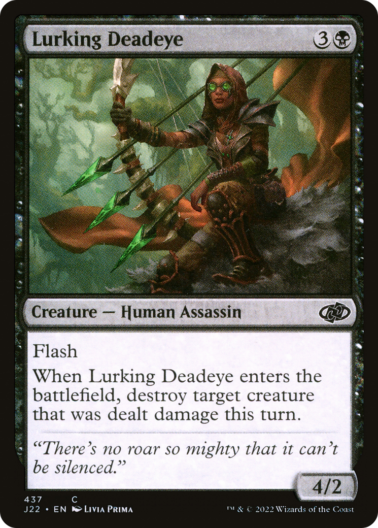 Lurking Deadeye (437) [Jumpstart 2022] - Deck Out Gaming