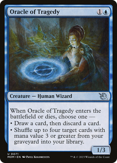 Oracle of Tragedy (71) [March of the Machine] - Deck Out Gaming