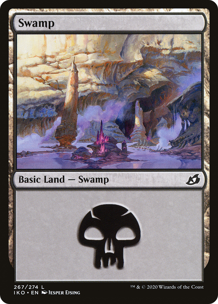 Swamp (267) [Ikoria: Lair of Behemoths] foil - Deck Out Gaming