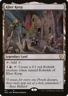 Kher Keep (157) [Commander: Phyrexia: All Will Be One] - Deck Out Gaming