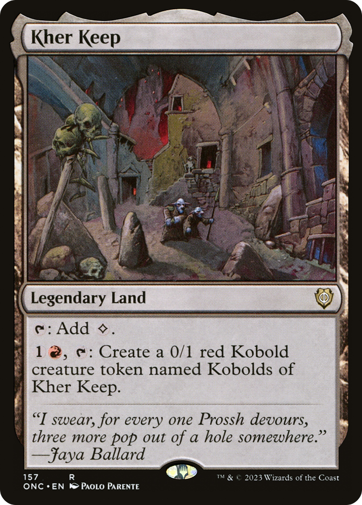 Kher Keep (157) [Commander: Phyrexia: All Will Be One] - Deck Out Gaming