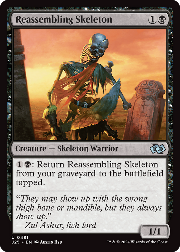 Reassembling Skeleton (481) [Foundations Jumpstart] - Deck Out Gaming