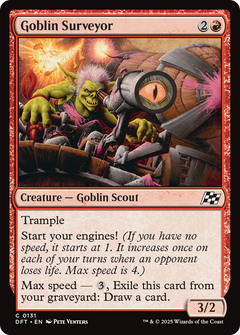 Goblin Surveyor (131) [Aetherdrift] foil - Deck Out Gaming