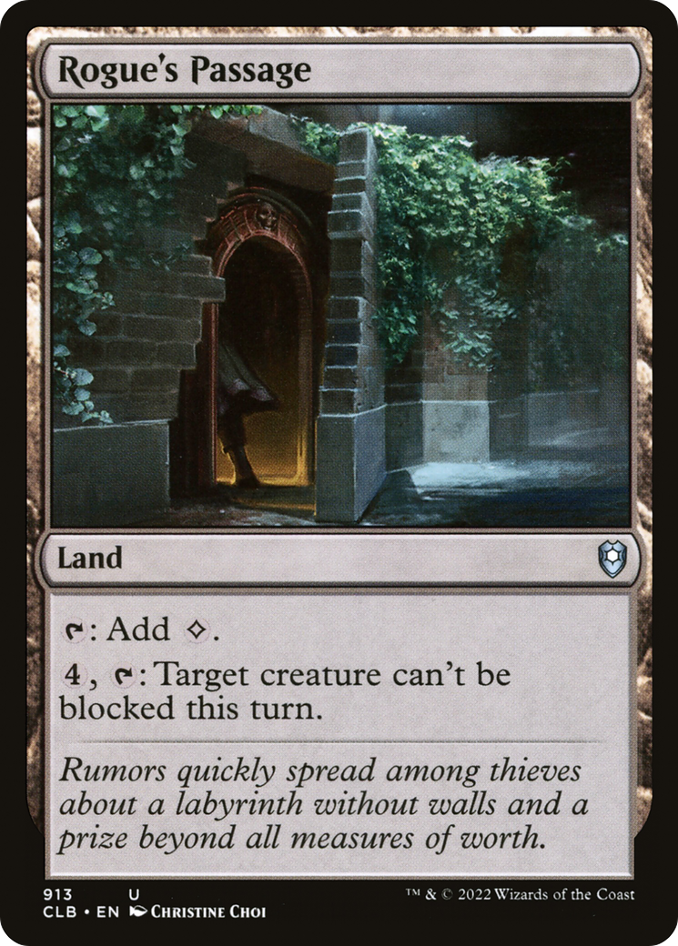 Rogue's Passage (913) [Commander Legends: Battle for Baldur's Gate] - Deck Out Gaming