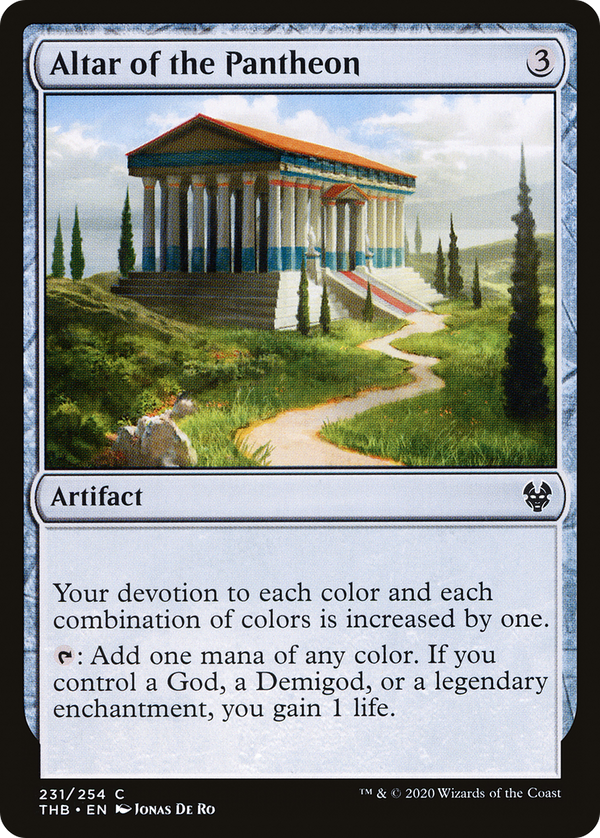 Altar of the Pantheon (231) [Theros Beyond Death] foil - Deck Out Gaming
