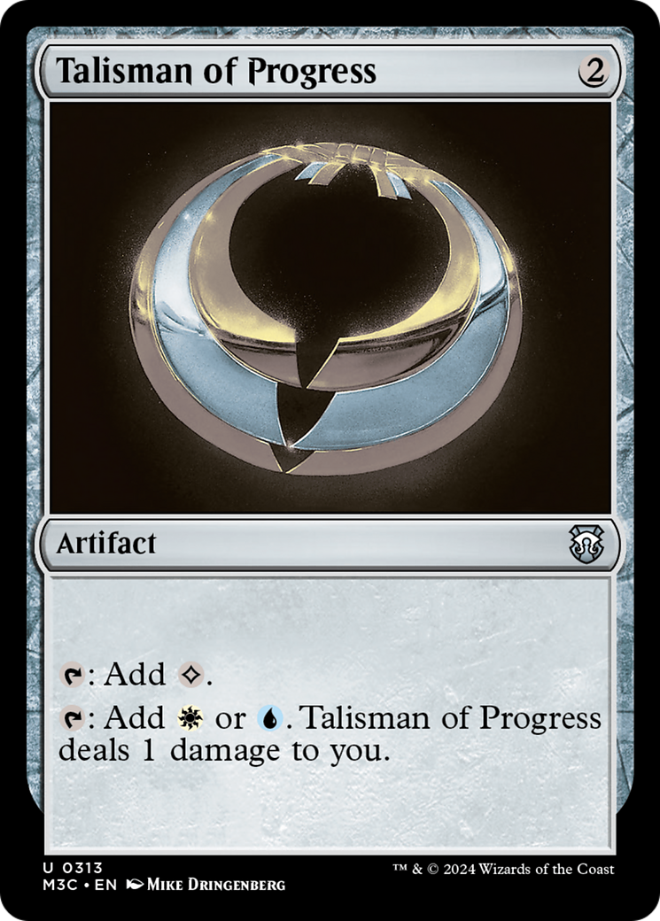 Talisman of Progress (313) [Modern Horizons 3 Commander] - Deck Out Gaming