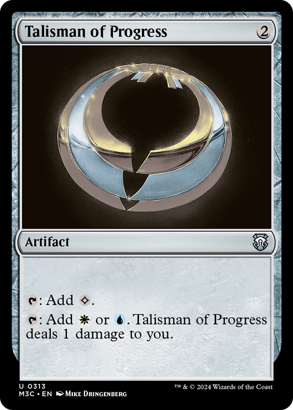 Talisman of Progress (313) [Modern Horizons 3 Commander] - Deck Out Gaming