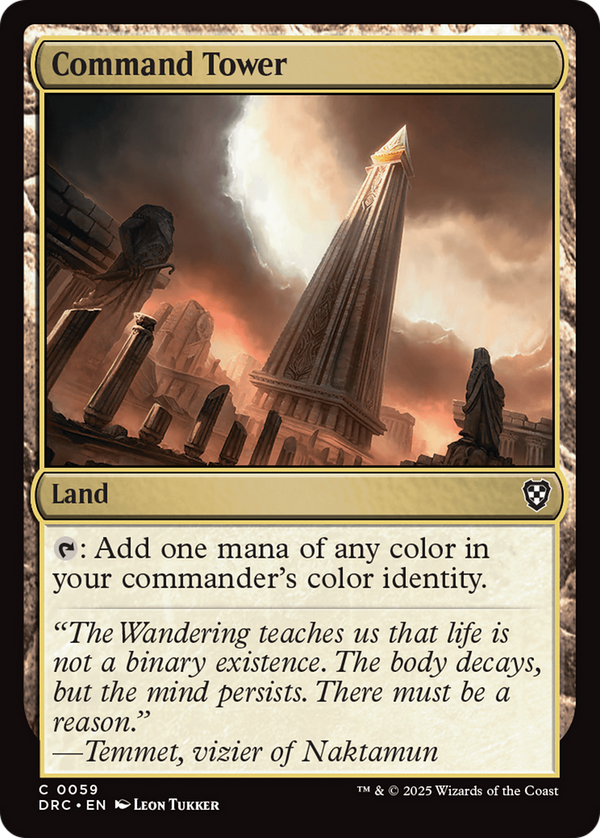Command Tower (0059) (59) [Commander: Aetherdrift] - Deck Out Gaming