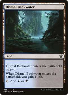 Dismal Backwater (128) [Commander: Zendikar Rising] - Deck Out Gaming
