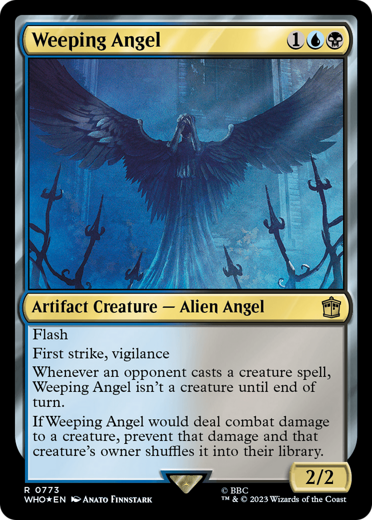 Weeping Angel (Surge Foil) (773) [Doctor Who] foil - Deck Out Gaming
