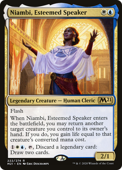 Niambi, Esteemed Speaker (222) [Core Set 2021] - Deck Out Gaming