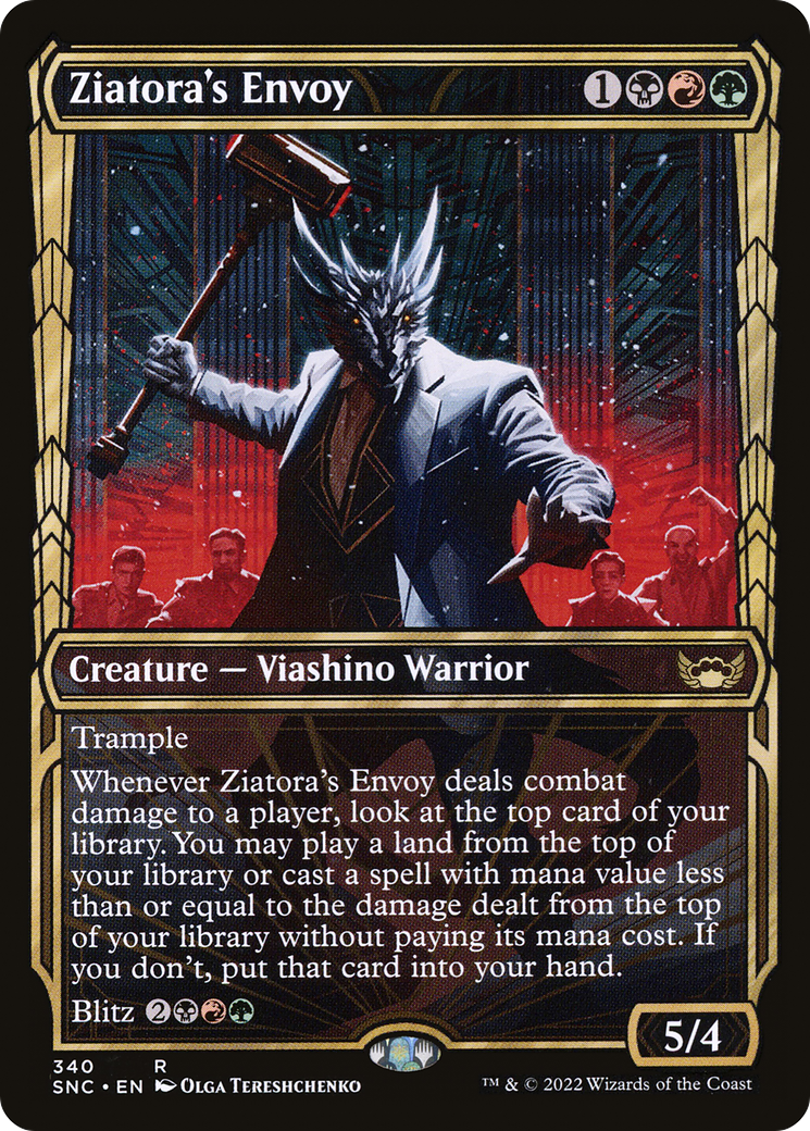 Ziatora's Envoy (Showcase) (340) [Streets of New Capenna] - Deck Out Gaming