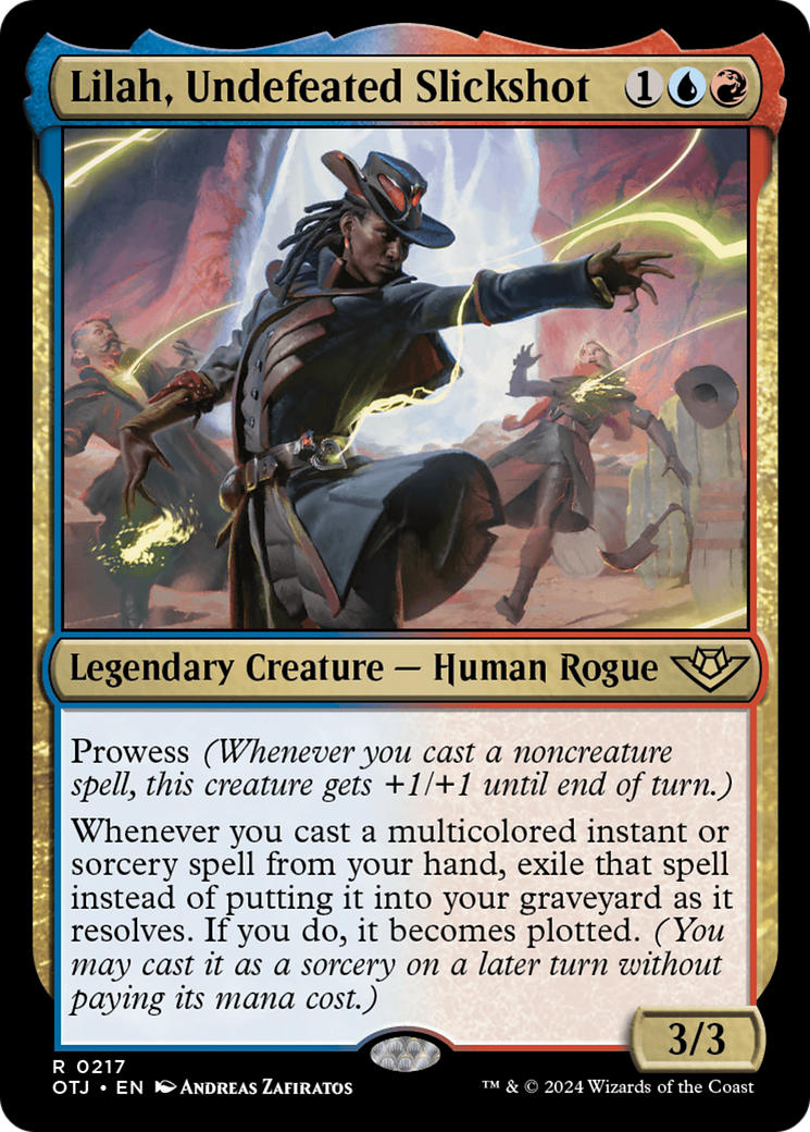 Lilah, Undefeated Slickshot (217) [Outlaws of Thunder Junction] - Deck Out Gaming
