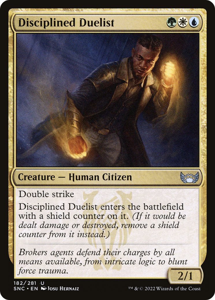 Disciplined Duelist (182) [Streets of New Capenna] - Deck Out Gaming