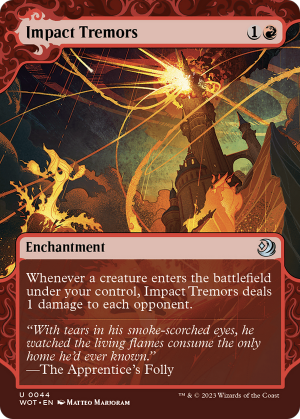 Impact Tremors (44) [Wilds of Eldraine: Enchanting Tales] - Deck Out Gaming